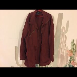 Burgundy jacket